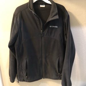 Black Columbia Zip Up Jacket